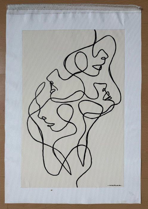 MrKas (1980) - Fragments of Us, Antiek en Kunst, Kunst | Schilderijen | Modern