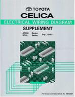 1995 TOYOTA CELICA ELECTRISCH SCHEMA WERKPLAATSHANDBOEK, Auto diversen, Handleidingen en Instructieboekjes