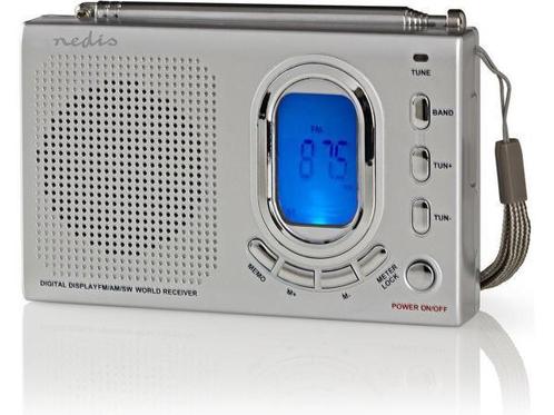 Veiling - Nedis Wereldradio - Draagbaar Model - AM / FM / SW, Auto-onderdelen, Elektronica en Kabels