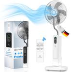 Statiefventilator Frosty met Waterverneveling - ultrasone, Cd's en Dvd's, Vinyl | Dance en House, Verzenden, Nieuw in verpakking