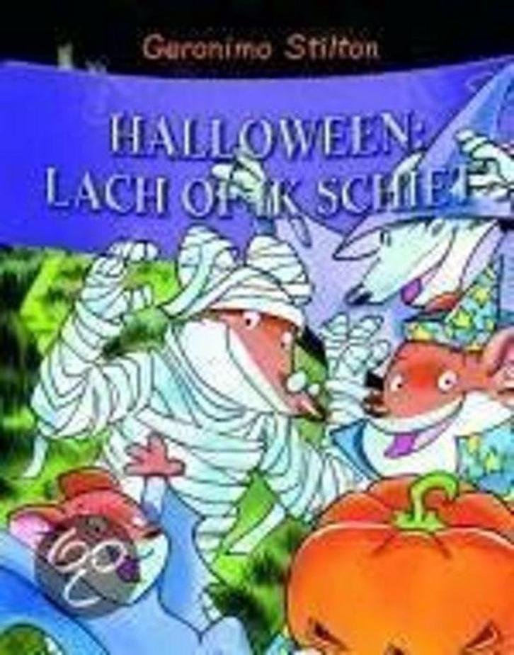 Halloween... lach of ik schiet! / Geronimo Stilton / 22, Boeken, Kinderboeken | Jeugd | onder 10 jaar, Zo goed als nieuw, Verzenden