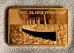 Objets maritimes (2) - TITANIC Commemorative ingot and medal