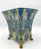 Jardinière (2) - Bronze, Porcelaine, Antiek en Kunst