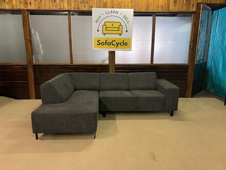 Design Donkergrijze Hoekzetel - Perfecte staat, Huis en Inrichting, Zetels | Zetels en Chaises Longues, Zo goed als nieuw, Ophalen of Verzenden