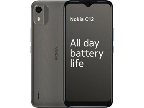 Nokia C12, 3GB ram, 64GB opslag Grijs, Huis en Inrichting, Woonaccessoires | Overige, Zo goed als nieuw, Verzenden