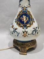 Gien - Buffet tafellamp - Aardewerk - Mooi lampje en Gien, Antiek en Kunst, Antiek | Glaswerk en Kristal