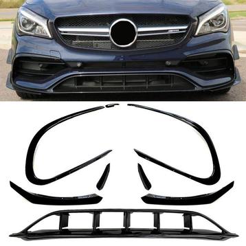 FRONTSPOILER GESCHIKT VOOR MERCEDES W117 CLA-KLASSE AMG-LINE beschikbaar voor biedingen