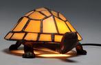 Lamp - Glas, Metaal - Tiffany schildpadlamp