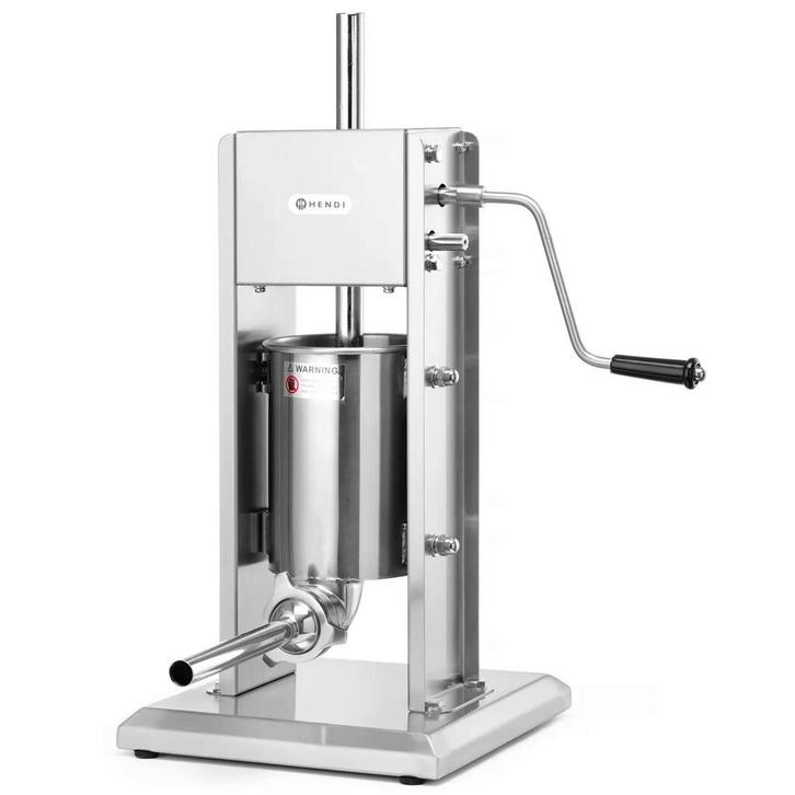 Worstenvuller | ProfiLine | Handmatig | 3L | Incl. 4, Zakelijke goederen, Horeca | Keukenapparatuur, Nieuw in verpakking, Verzenden
