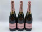 Moët & Chandon - Champagne Rosé Impérial - 3 Flessen (0.75