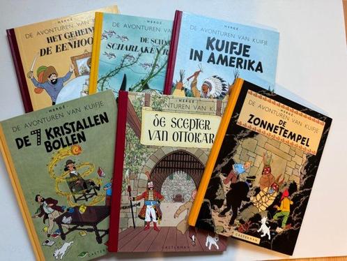 Kuifje facsimile: 3-8-11/14 - 6 Albums - Eerste druk/herdruk, Livres, BD