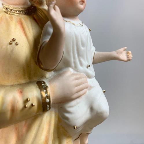 Statue, Moeder Maria met kind Jezus - 55 cm - Support mural, Antiek en Kunst, Antiek | Boeken en Manuscripten