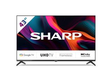 Veiling - Sharp 43GL4260E - 43 inch - 4K UHD LED TV met Goog beschikbaar voor biedingen