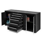 Datona Werkplaatskasten set PRO XL - Zwart - Datona, Doe-het-zelf en Bouw, Ophalen of Verzenden, Nieuw