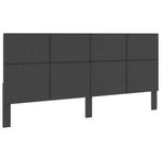 vidaXL Hoofdbord 200x200 cm stof donkergrijs, Verzenden, Nieuw