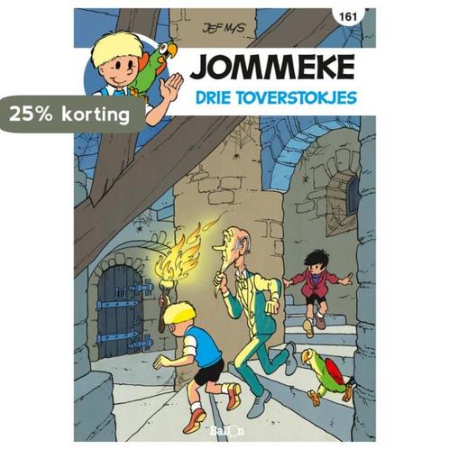 De 3 toverstokjes / Jommeke strip - nieuwe look / 161, Boeken, Stripverhalen, Gelezen, Verzenden