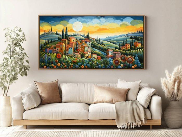 Felix van Horst - Sunlit Serenity (XXL), Antiek en Kunst, Kunst | Designobjecten