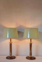 Herda Amsterdam - Tafellamp - Messing - Twee vintage lampen, Antiek en Kunst
