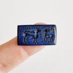 Parthen Lapis Lazuli Tijger & Gazelle Cabochon Diepdruk -