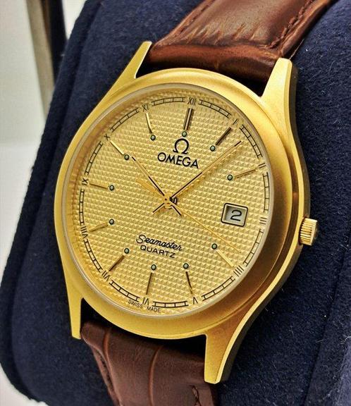 Omega - Seamaster - Sans Prix de Réserve - 1425 Embossed, Handtassen en Accessoires, Horloges | Heren