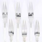 NO RESERVE - Escargot vorken - Fourchette (6) - Plaqué(e)