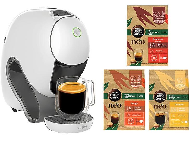 Krups - Capsulemachine - Wit, Electroménager, Cafetières, Envoi