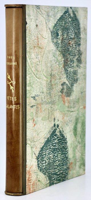 Paul VERLAINE / André DIGNIMONT - Fêtes galantes [RELIURE, Antiek en Kunst, Antiek | Boeken en Manuscripten