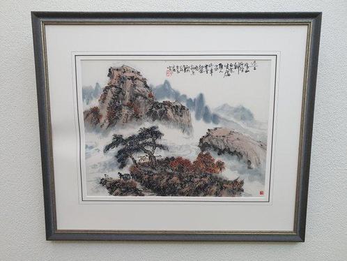Landscape - Huang Gesheng - Chine, Antiek en Kunst, Antiek | Overige Antiek