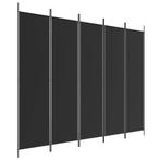 Kamerscherm Zwart 250x200 | Retour Deal | 40% Korting!, Huis en Inrichting, Verzenden, Nieuw