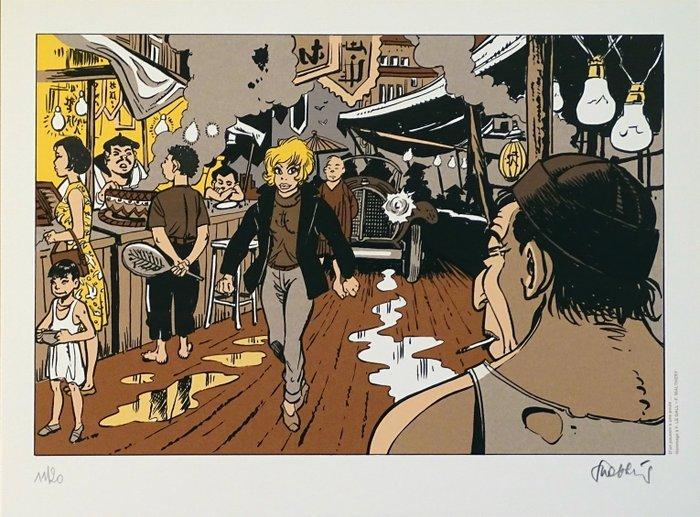 Walthéry, François - 1 Silkscreen - Natacha - Hommage à, Boeken, Stripverhalen