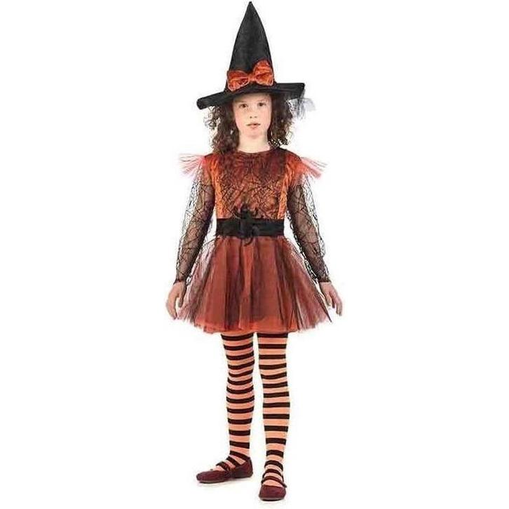 Verkleedkleding -carnaval - heks - meisje - leeftijd 9 - 11, Kinderen en Baby's, Carnavalskleding en Verkleedspullen, Verzenden