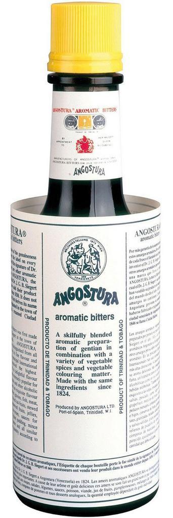 Angostura Aromatic Bitters 44.70° 0.200 L., Verzamelen, Wijnen