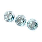 Zonder Minimumprijs - 3 pcs Diamant (Kleurbehandeld) - 0.54, Nieuw