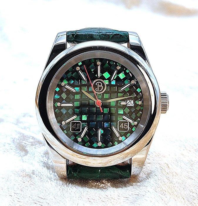 Bottegando Italia - Urushi e Maki-e Watch Northern Lights, Handtassen en Accessoires, Horloges | Heren