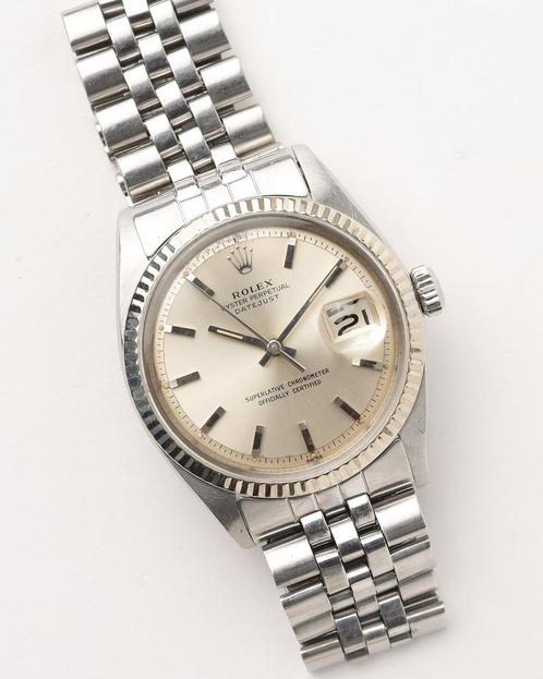 Rolex Datejust 36 1601 uit 1962, Handtassen en Accessoires, Horloges | Antiek, Verzenden