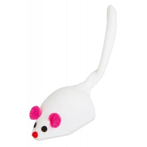 Renmuis om op te winden wit, 7 x 3,5 cm - kerbl, Dieren en Toebehoren, Katten-accessoires, Nieuw