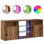 Retro TV-meubel met LED | Retour Deal | Nu 40% Voordeel, Huis en Inrichting, 100 tot 150 cm, Verzenden, Nieuw, Minder dan 100 cm