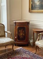 Hoekkast - Hout, Marmer, Brons, IJzer, Messing - Angoliera