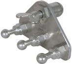 Dehn Aarde Verbindingsplaat Met 3 Vaste Kogelpunten - 728620, Verzenden, Nieuw