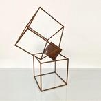 José Soler Art - Tri Cubes Rust - NO Reserve, Antiek en Kunst