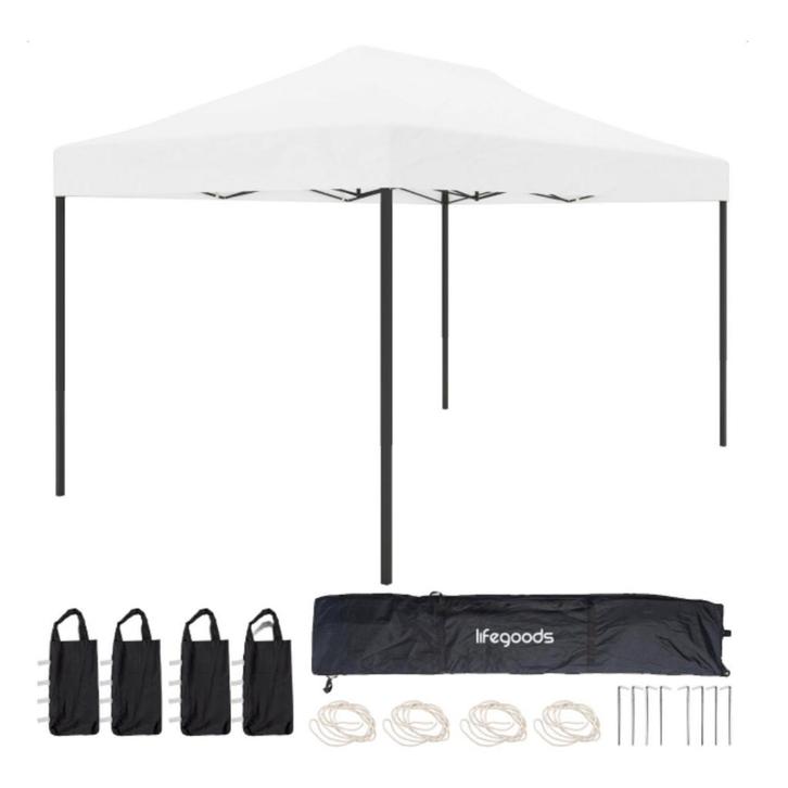 2dekans | LifeGoods Partytent - Paviljoen - 3x4.5 m - Easy, Tuin en Terras, Partytenten, Ophalen of Verzenden