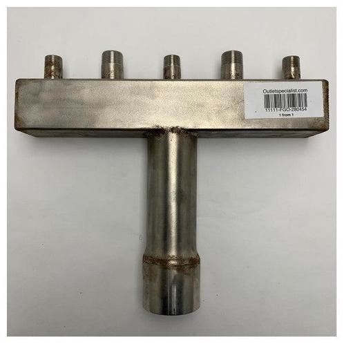 Bieden: Marine Stainless Steel T-Shaped Fluid Distribution, Watersport en Boten, Bootonderdelen, Ophalen of Verzenden