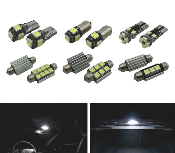 KIT 13 AMPOULES LED INTÉRIEUR POUR BMW SÉRIE 1 E81 E87 116I, Auto-onderdelen, Verlichting, Verzenden