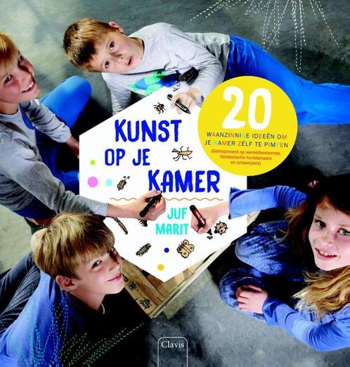 Kunst op je kamer 9789044823363 Juf Marit, Boeken, Overige Boeken, Zo goed als nieuw, Verzenden