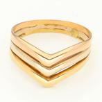 Bague - 18 carats Or blanc, Or jaune, Or rose, Handtassen en Accessoires, Nieuw