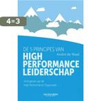 De 5 principes van high performance leiderschap, Boeken, Verzenden, Gelezen, André de Waal