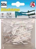 Popnagels, 3,2 mm, 50 stuks, Verzenden, Nieuw