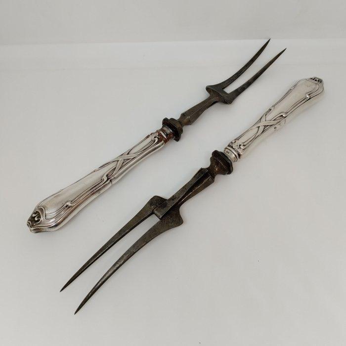 Fourchette (2) - Argent 800, Antiquités & Art, Antiquités | Argent & Or