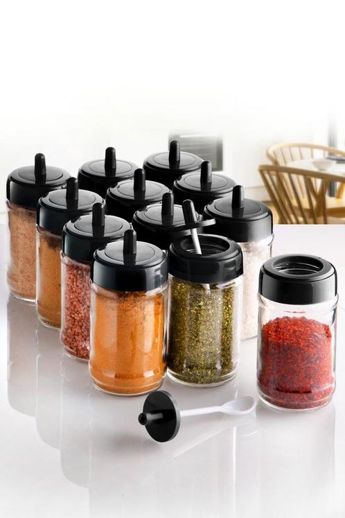 Set van 12 kruidenpotjes Assais | Heritage, Huis en Inrichting, Keuken | Keukenbenodigdheden, Nieuw, Verzenden