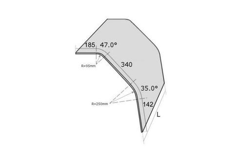 GEHARD GLAS - L : 1243MM MODEL : VBM/M 0819, Articles professionnels, Horeca | Équipement de cuisine, Envoi